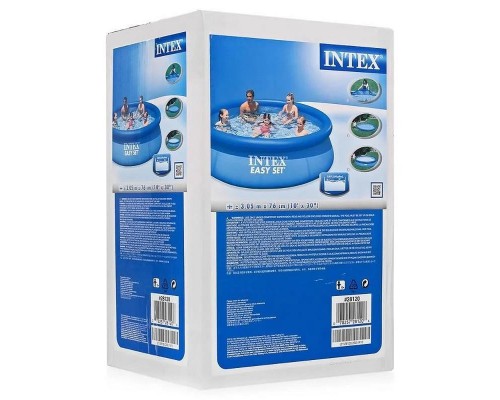 Наливной бассейн 28120 Intex Easy Set Pool Семейный Размер 305 - 76 см