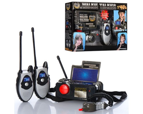 Игровой набор Рация 2 шт, станция, на батарейке (2509S)