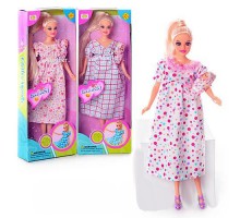 Кукла Defa Lucy 6001 беременная Съемный животик, малыш