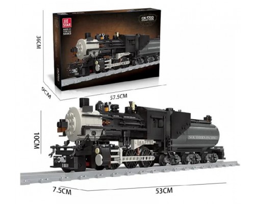 Конструктор Залізниця. Легендарний Паровоз GWR CN5700, 1136 деталей (59003)