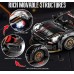 Конструктор спортивный автомобиль Porsche 911 Порше, 1880 деталей, свет фар (2021)
