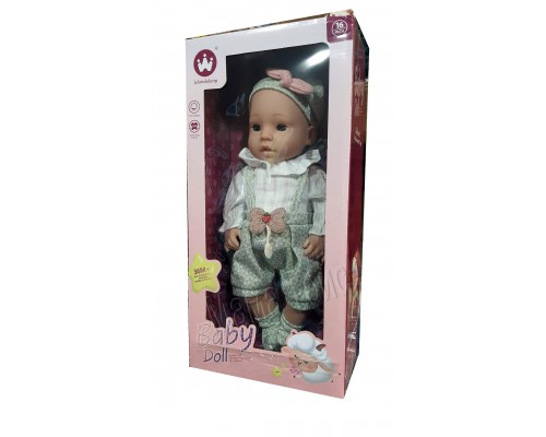 Кукла пупс Baby Doll новорожденный малыш 40 см (16-01)