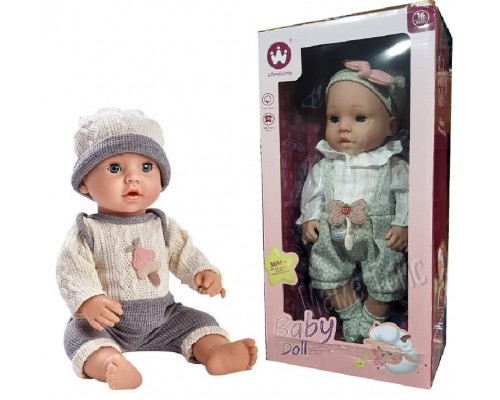 Кукла пупс Baby Doll новорожденный малыш 40 см (16-01)