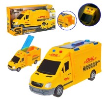 Інерційна машинка Автобус зі звуком та світлом Доставка DHL (126)
