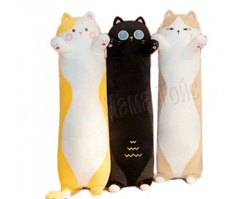 Мягкая игрушка подушка Кот Батон 90 см
