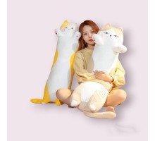 Мягкая игрушка подушка Кот Батон 90 см
