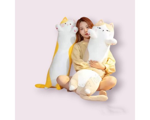 Мягкая игрушка подушка Кот Батон 90 см