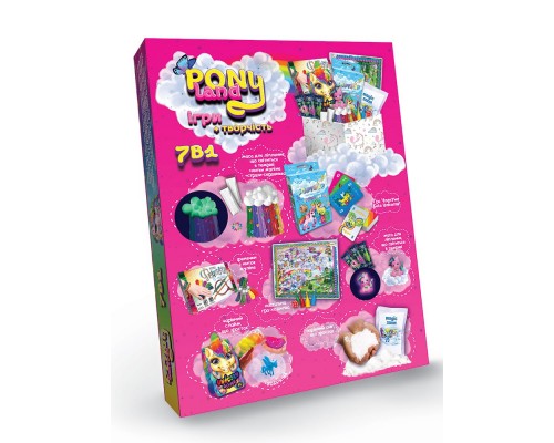 Игровой набор для творчества Пони Ленд 7 в 1 (01-01)